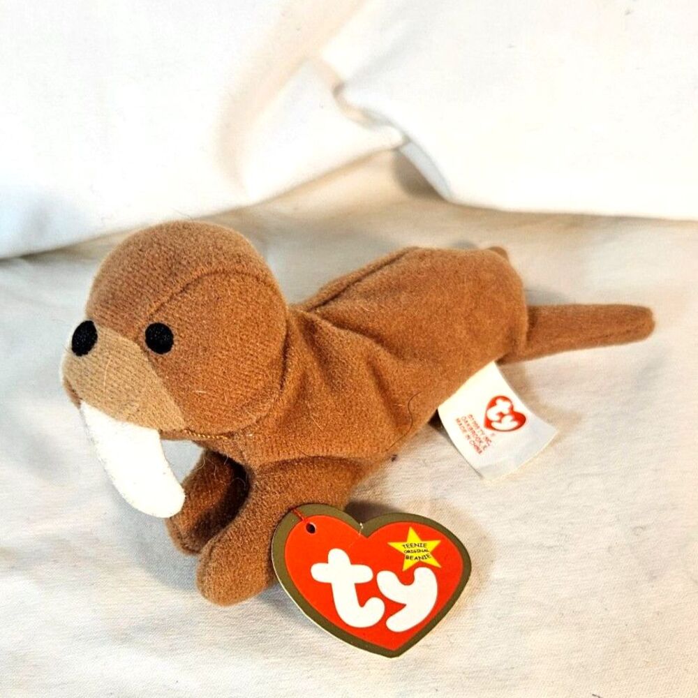 1999 Ty Beanie Baby Mini Tusk The Walrus